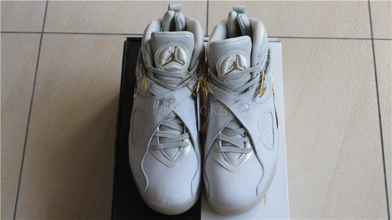 Authentic Air Jordan 8 Championship Trophy Champagne Pack